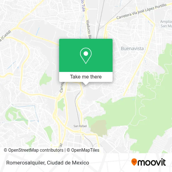 Romerosalquiler map