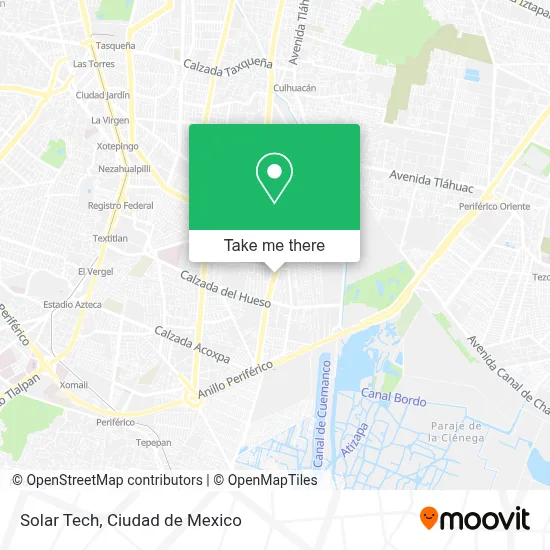 Solar Tech map