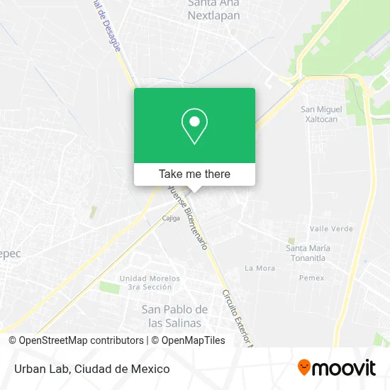 Urban Lab map