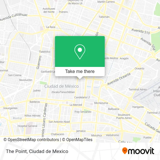 The Point map