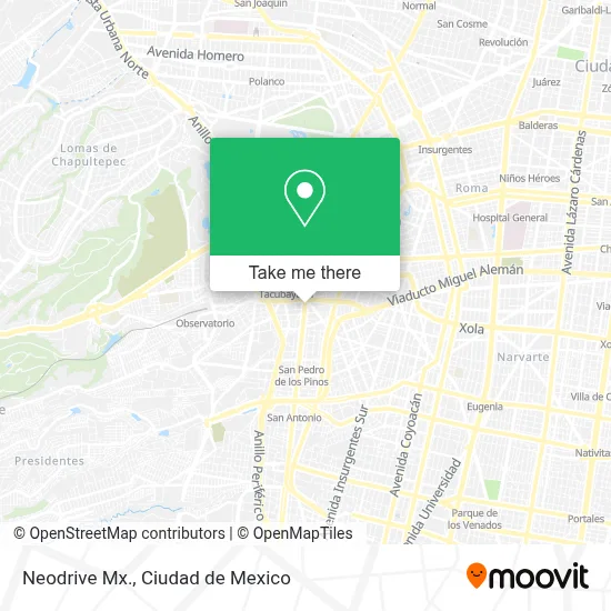 Neodrive Mx. map