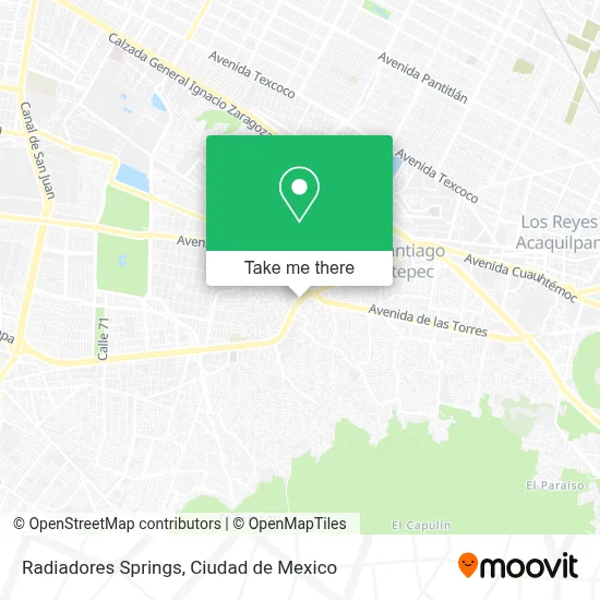 Radiadores Springs map