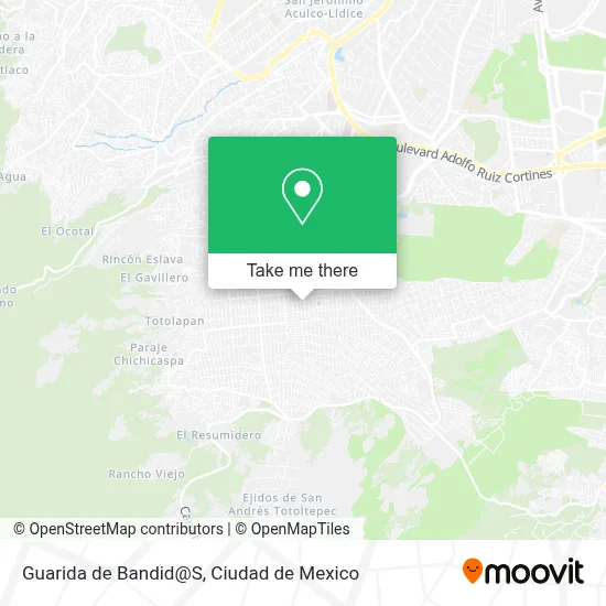 Guarida de Bandid@S map