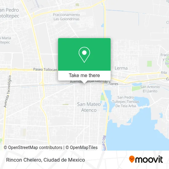 Rincon Chelero map