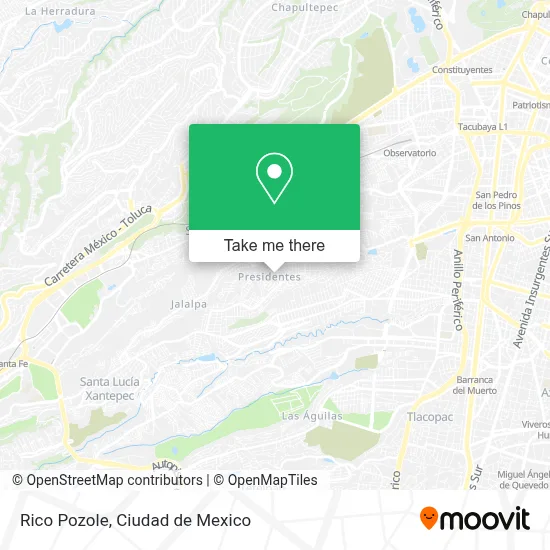 Rico Pozole map