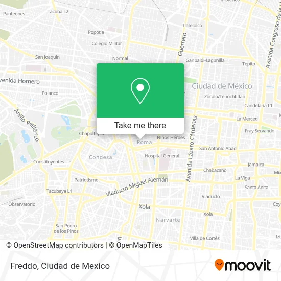 Freddo map