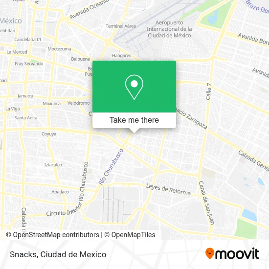Snacks map
