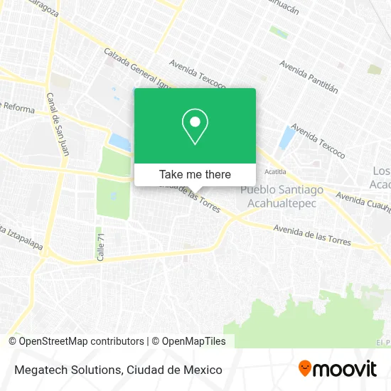 Megatech Solutions map