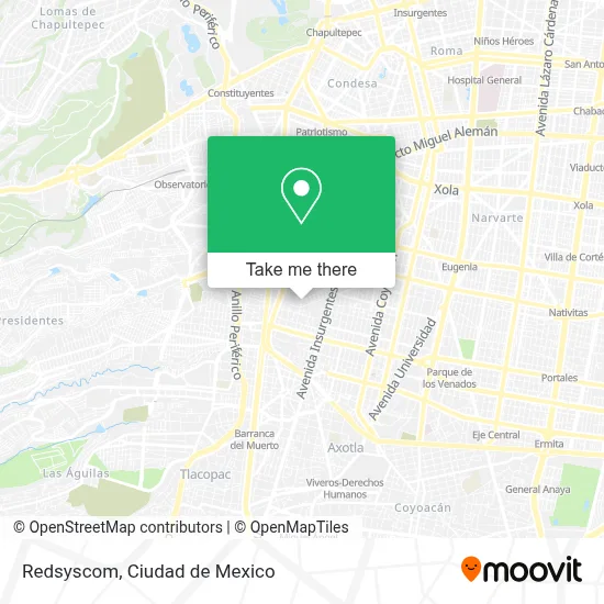 Redsyscom map