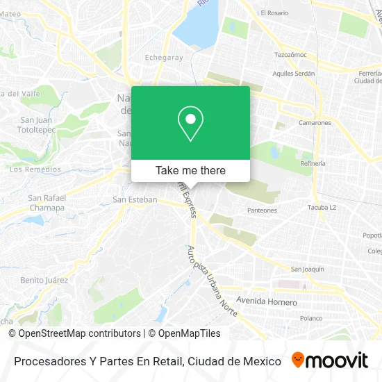 Procesadores Y Partes En Retail map