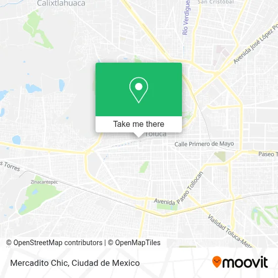 Mercadito Chic map