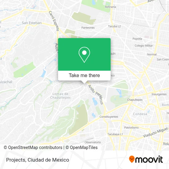 Progetti map