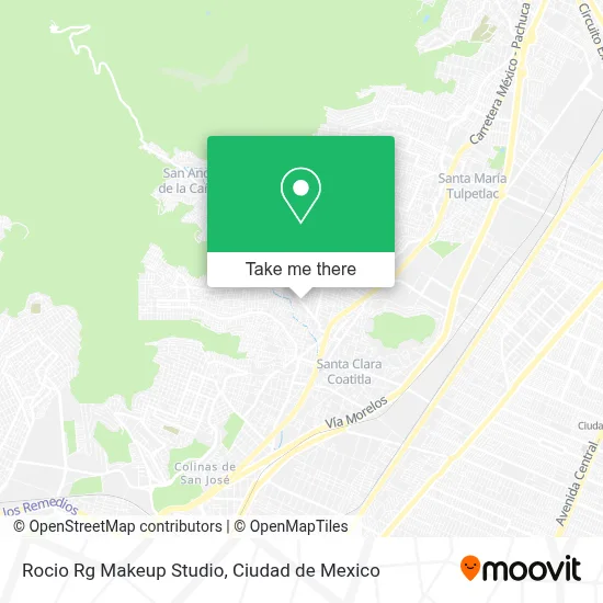 Rocio Rg Makeup Studio map