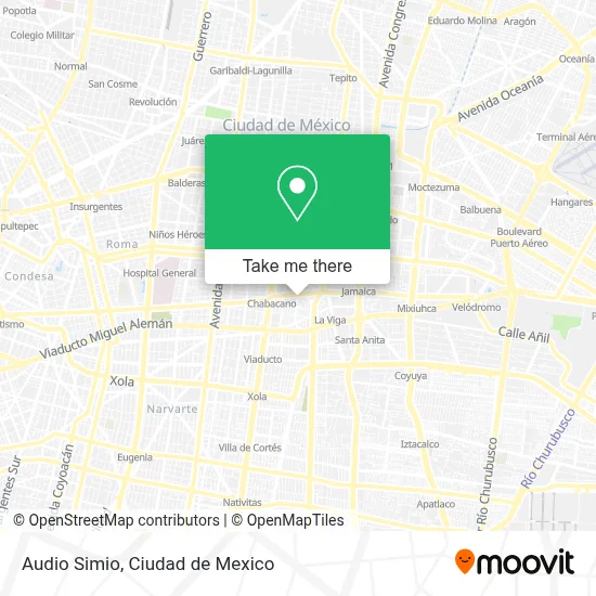 Audio Simio map