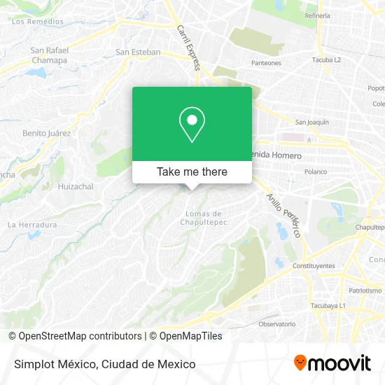 Simplot México map