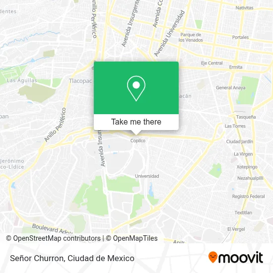 Señor Churron map