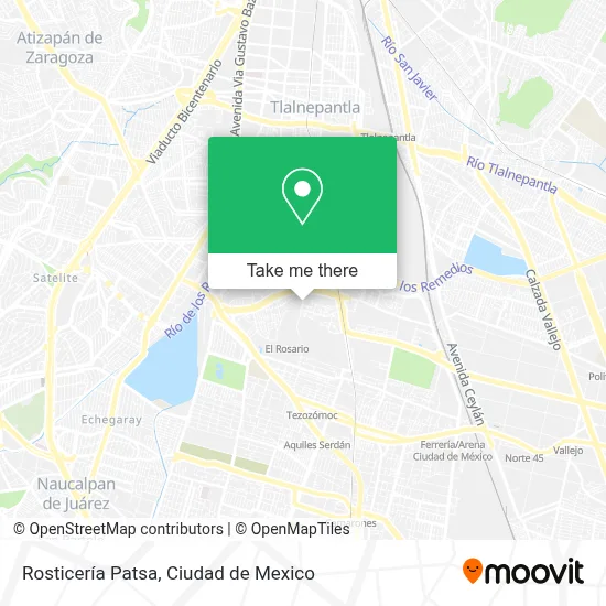 Rosticería Patsa map