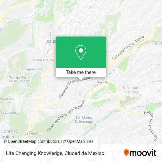 Life Changing Knowledge map