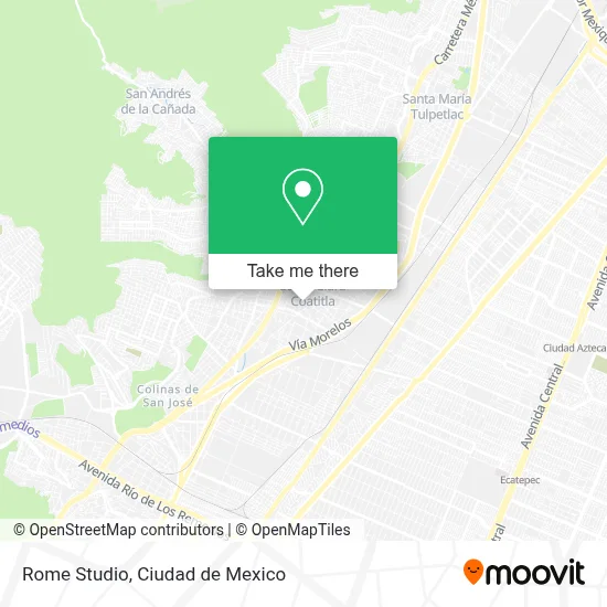 Rome Studio map