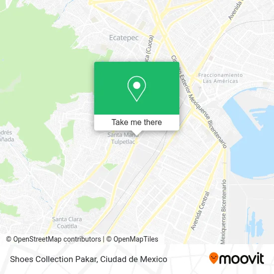 Shoes Collection Pakar map