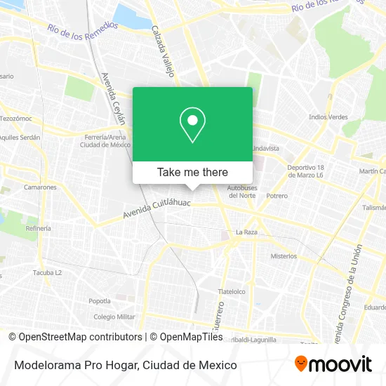 Modelorama Pro Hogar map