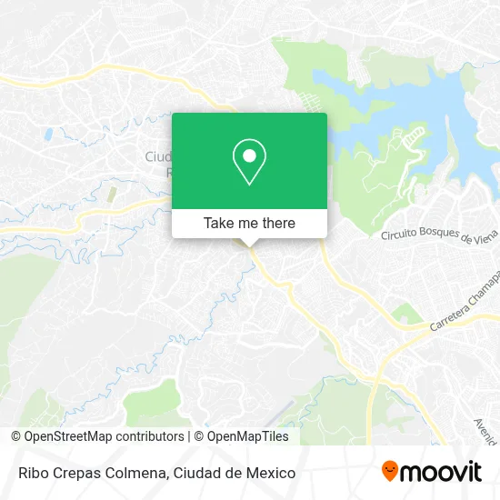Ribo Crepas Colmena map