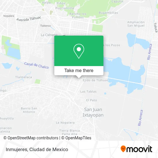 Inmujeres map