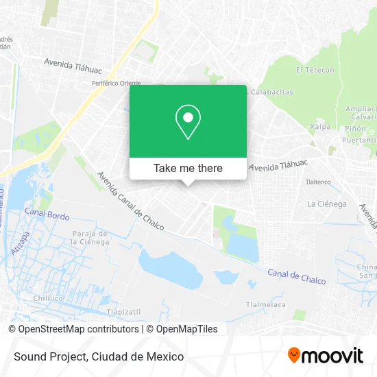 Sound Project map