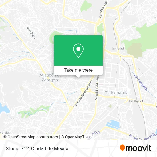 Studio 712 map