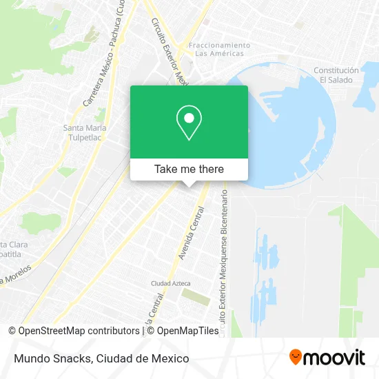 Mundo Snacks map