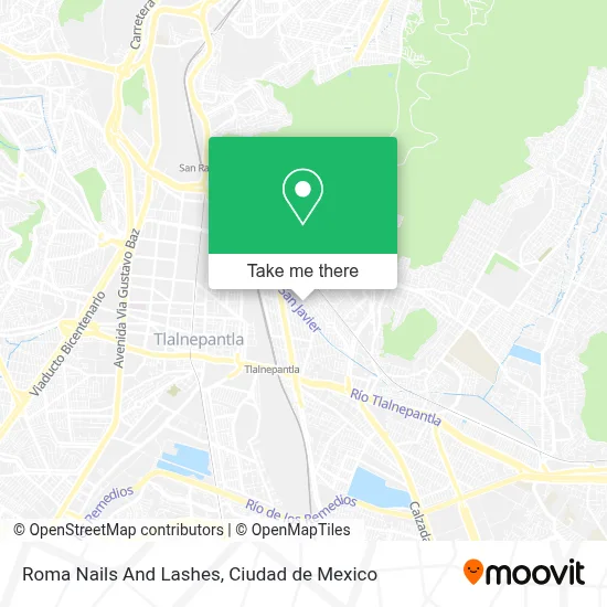 Roma Nails And Lashes map