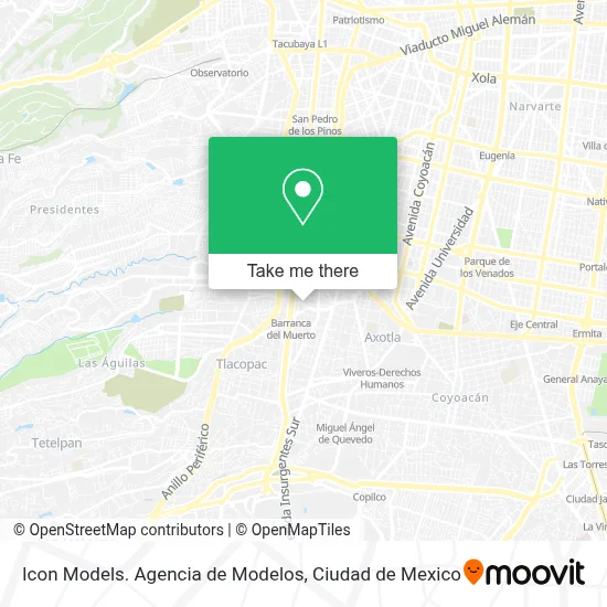 Icon Models. Agencia de Modelos map
