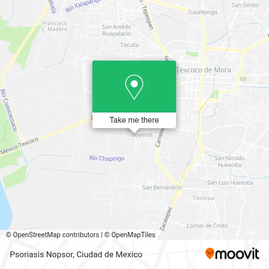 Psoriasis Nopsor map