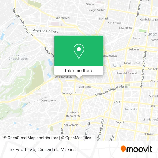 The Food Lab map