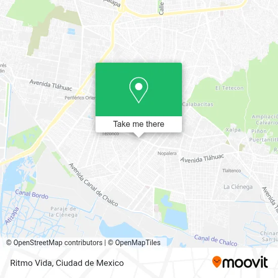 Ritmo Vida map
