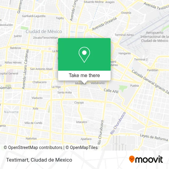 Textimart map