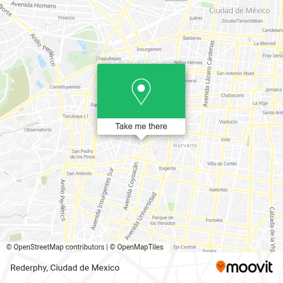 Rederphy map