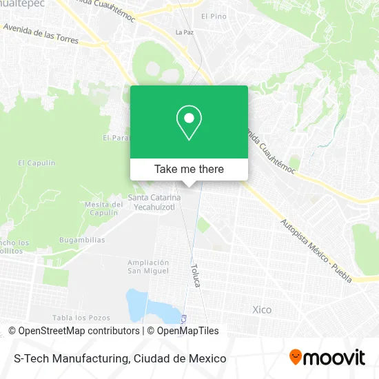 S-Tech Manufacturing map