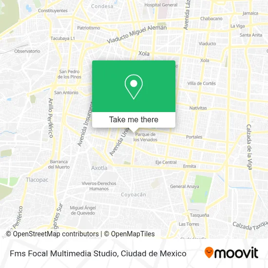 Fms Focal Multimedia Studio map