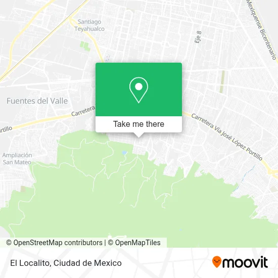 El Localito map