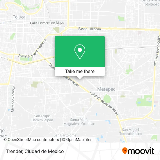 Trender map