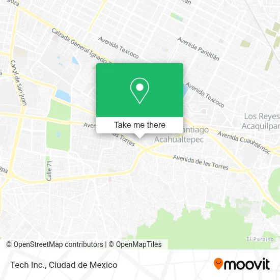 Tech Inc. map