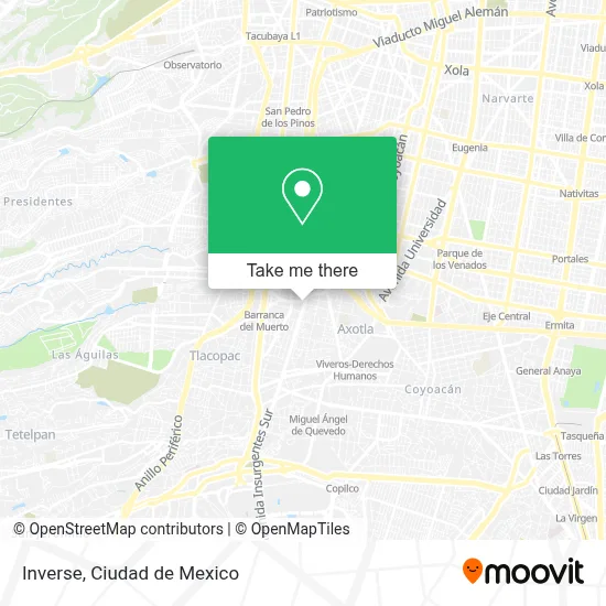 Inverse map