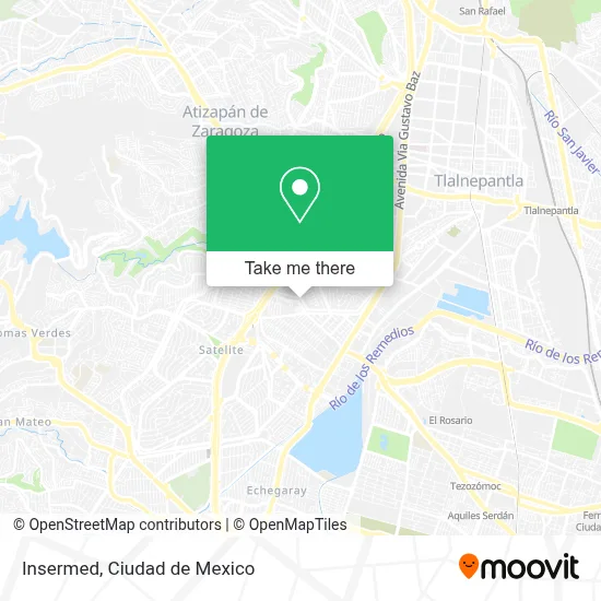 Insermed map