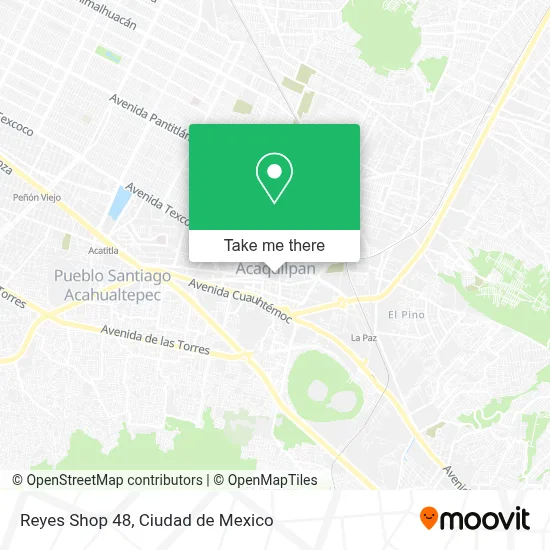 Reyes Shop 48 map