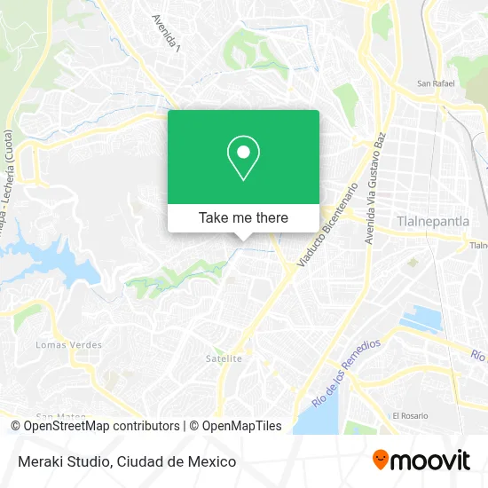 Studio Meraki map