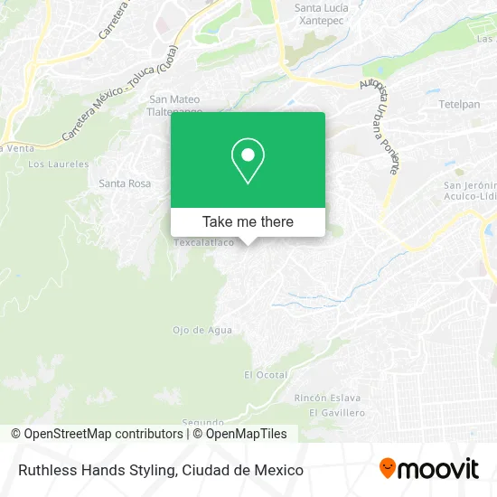 Ruthless Hands Styling map