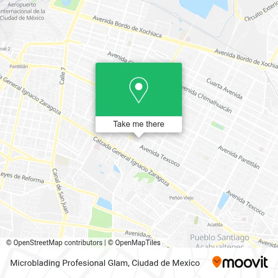 Microblading Profesional Glam map