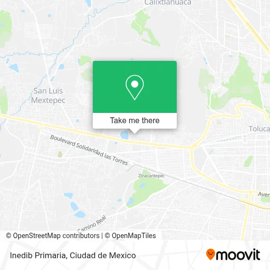 Inedib Primaria map