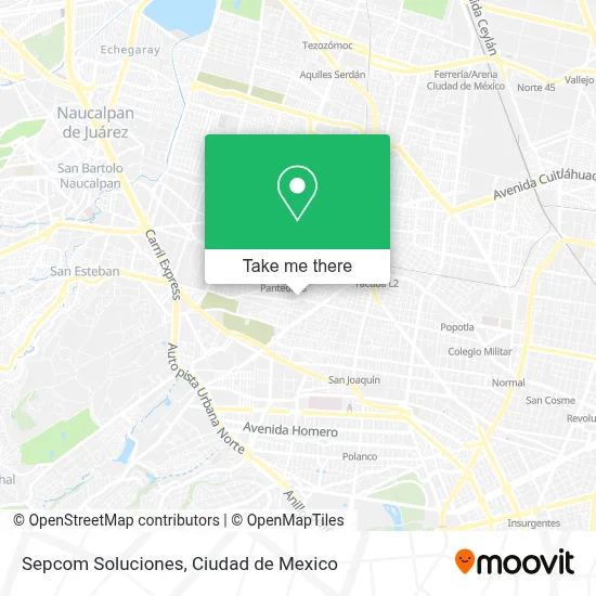Sepcom Soluciones map